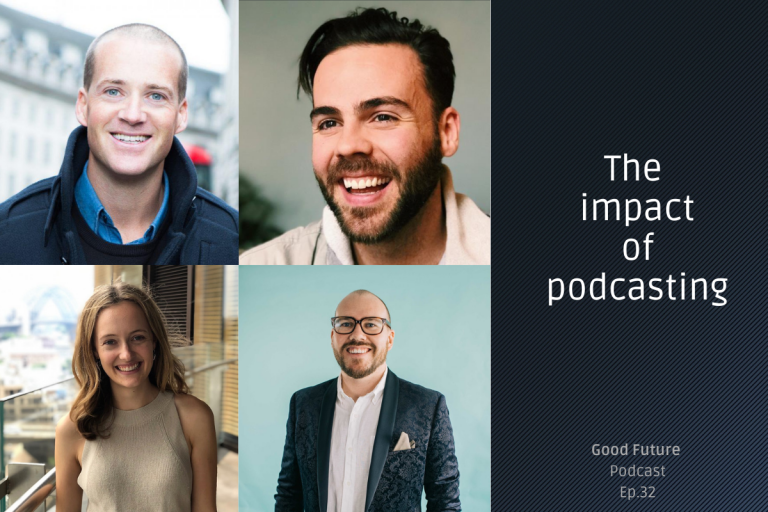 #32 Jules Lund, Rachel Mason Nunn, Glen James and Tommy Jacket – the impact of podcasting